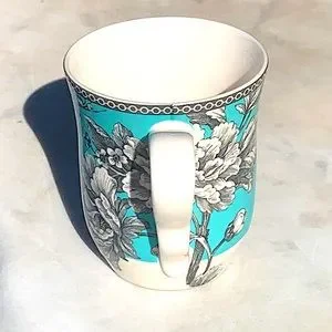 222 Fifth Dining 222 Fifth Adelaide Turquoise Mug Cup